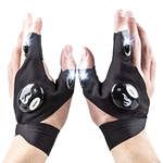 LED Gloves with Waterproof Lights